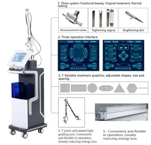 Kohlendioxid-Dractional-Laser-Maschine