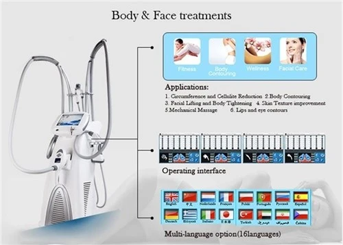 Fettreduktionsmaschine Körper Schlankheit Massage Maschine Kavitation Rf Schlankheitsmaschine