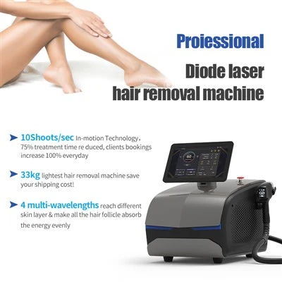 1200 W tragbarer Diodenlaser für Hiar-Entfernungsmaschine