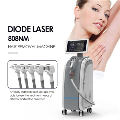 Hochleistungs-Dreifache Wellenlänge 755 808 1064 nm Diodenlaser-Haarentfernung Deutschland 808nm Laserdioden-Epilationsgerät